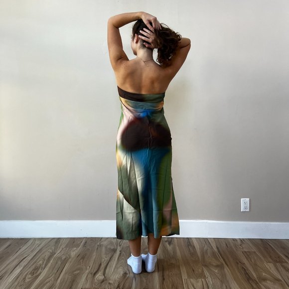 Reformation Joana Dress | Blur 🎉 SALE 🎀 NEW - Picture 6 of 10